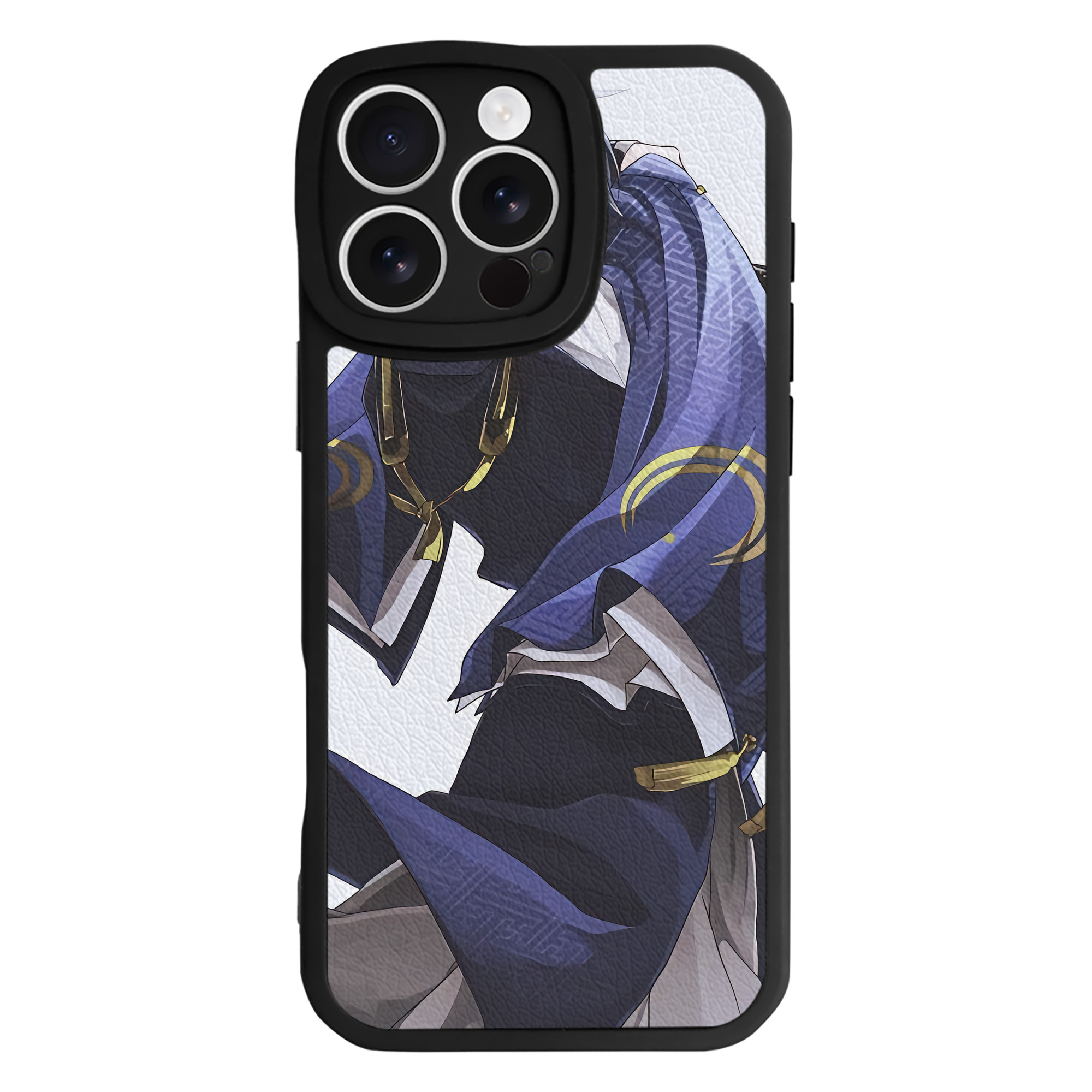 （画像用） 刀剣乱舞 Touken Ranbu 【iPhone 16シリーズ対応】シリコンスマホケース（レザー調） 材質：シリコン